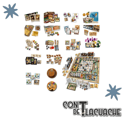 Fresco: Mega Box | Queen Games - Con T de Tlacuache - Con T de Tlacuache