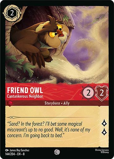 Friend Owl - Cantankerous Neighbor (Non - foil) - Con T de Tlacuache - Ravensburger