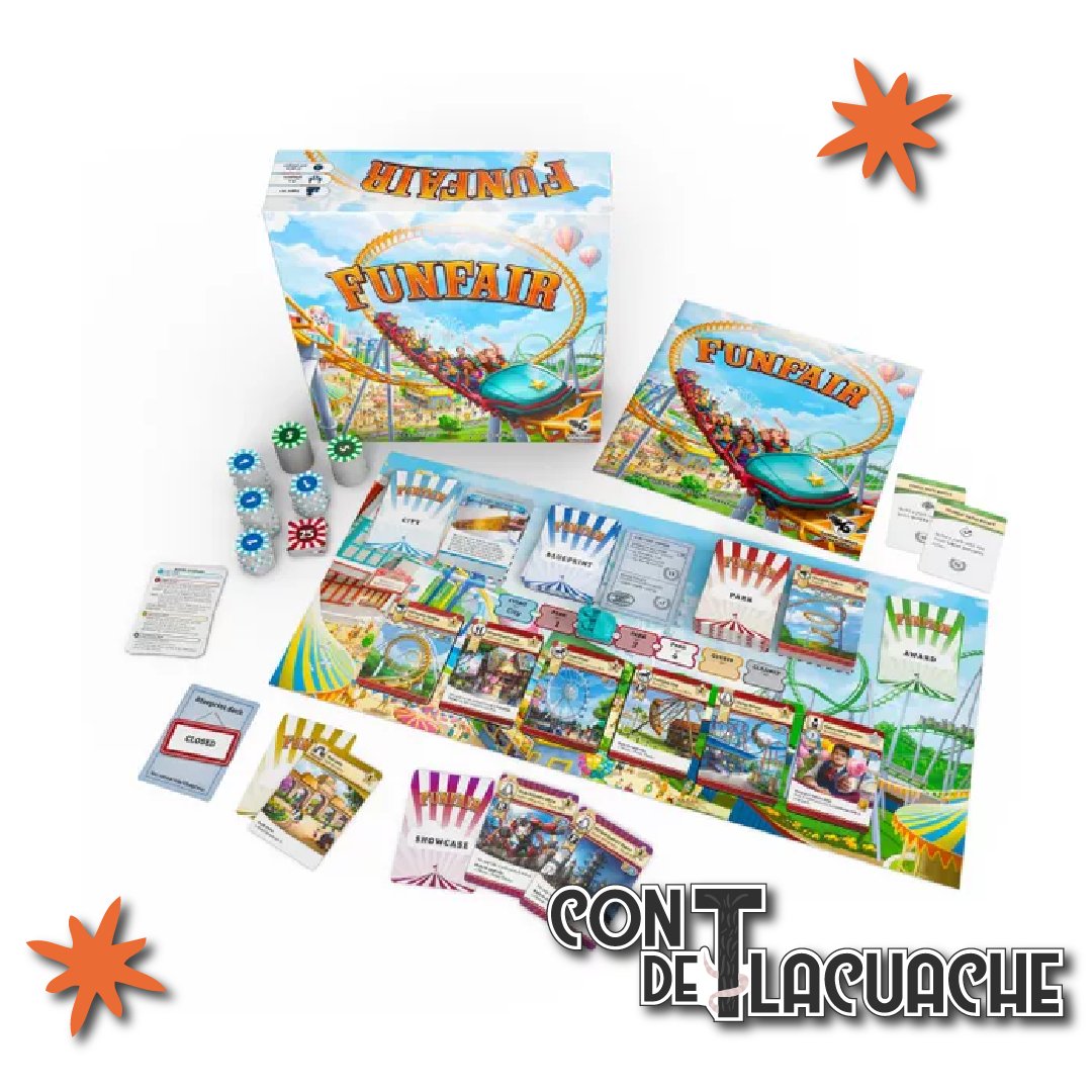 Funfair | Lucky Duck Games - Con T de Tlacuache - Lucky Duck Games