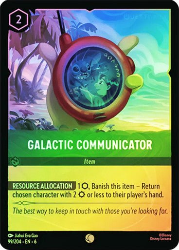 Galactic Communicator ( Cold Foil ) - Con T de Tlacuache - Ravensburger