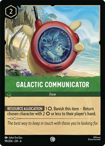 Galactic Communicator ( Non - foil ) - Con T de Tlacuache - Ravensburger