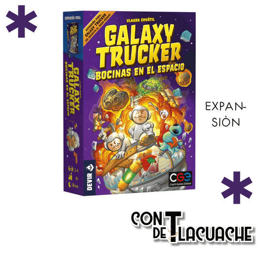 Galaxy Trucker Bocinas en el Espacio Expansion | Devir - Con T de Tlacuache - Devir