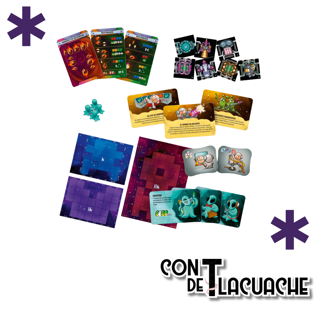 Galaxy Trucker Bocinas en el Espacio Expansion | Devir - Con T de Tlacuache - Devir