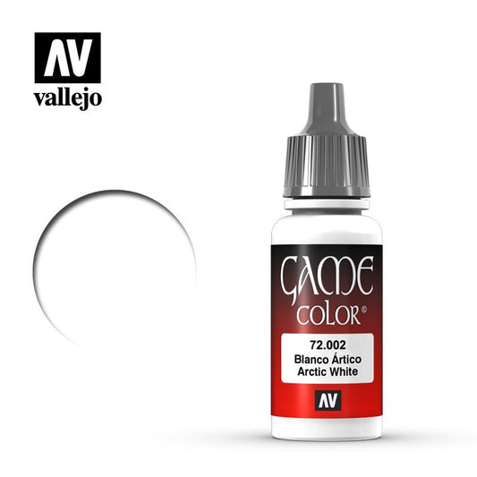 Game Color Artic White 18ml (72002) | Vallejo - Con T de Tlacuache - Vallejo