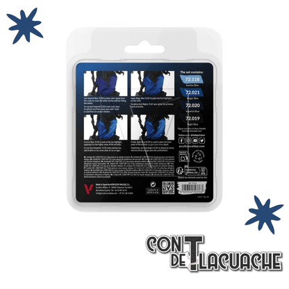 Game Color Blue Color Set | Vallejo - Con T de Tlacuache - Vallejo