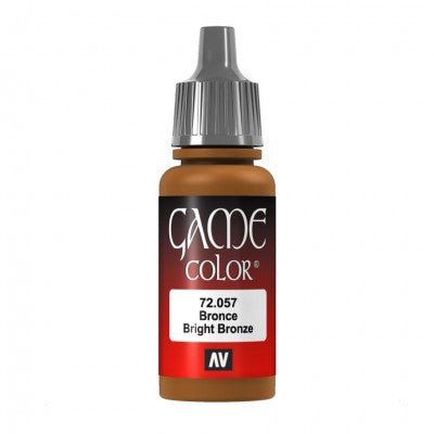 Game Color Bright Bronze 18ml (72057) | Vallejo - Con T de Tlacuache - Vallejo