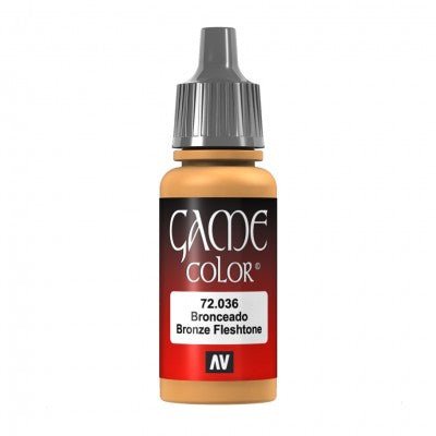 Game Color Bronze Fleshtone 18ml (72036) | Vallejo - Con T de Tlacuache - Vallejo