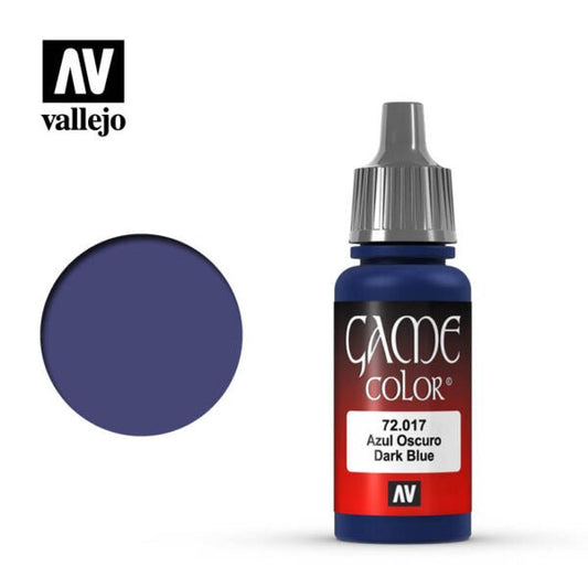 Game Color Dark Blue 18ml (72017) | Vallejo - Con T de Tlacuache - Vallejo