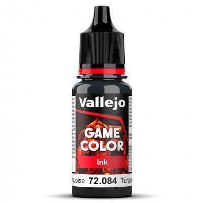 Game Color Dark Turquoise Ink 18ml (72084) | Vallejo - Con T de Tlacuache - Vallejo