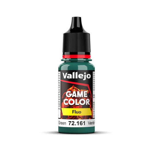 Game Color Fluorescent Cold Green 18ml (72161) | Vallejo - Con T de Tlacuache - Vallejo