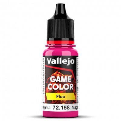 Game Color Fluorescent Magenta 18ml (72158) | Vallejo - Con T de Tlacuache - Vallejo
