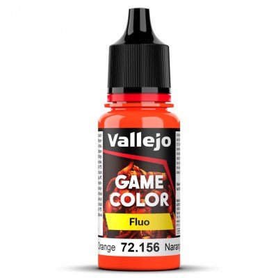 Game Color Fluorescent Orange 18ml (72156) | Vallejo - Con T de Tlacuache - Vallejo