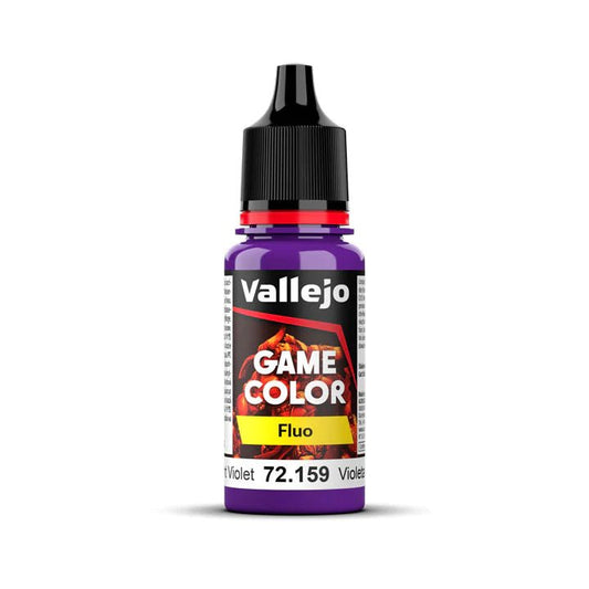 Game Color Fluorescent Violet 18ml (72159) | Vallejo - Con T de Tlacuache - Vallejo