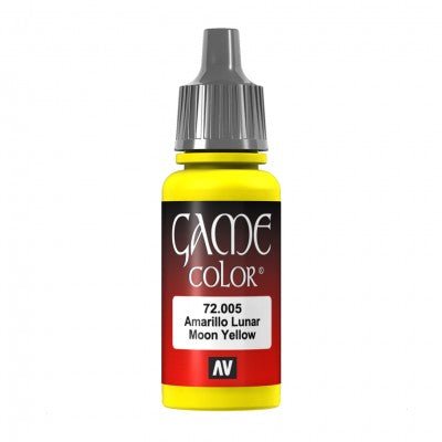 Game Color Moon Yellow 18ml (72005) | Vallejo - Con T de Tlacuache - Vallejo