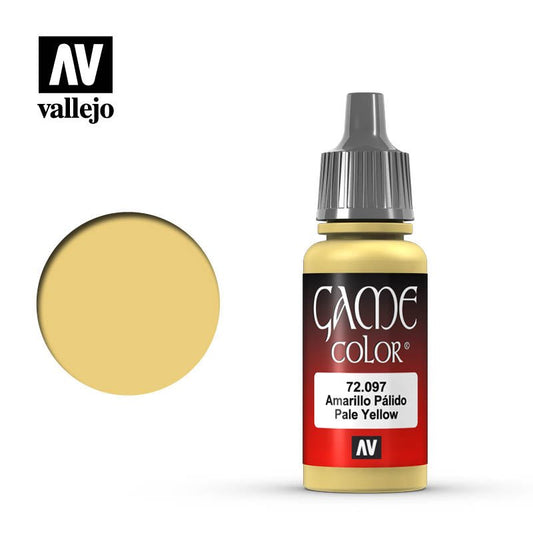 Game Color Pale Yellow 18ml (72097) | Vallejo - Con T de Tlacuache - Vallejo