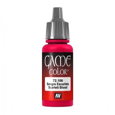 Game Color Scarlet Blood 18ml (72106) | Vallejo - Con T de Tlacuache - Vallejo