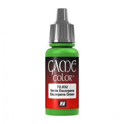 Game Color Scorpy Green 18ml (72032) | Vallejo - Con T de Tlacuache - Vallejo