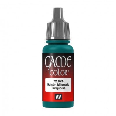 Game Color Turquoise 18ml (72024) | Vallejo - Con T de Tlacuache - Vallejo