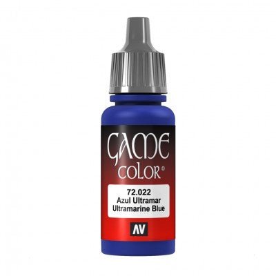 Game Color Ultramarine Blue 18ml (72022) | Vallejo - Con T de Tlacuache - Vallejo