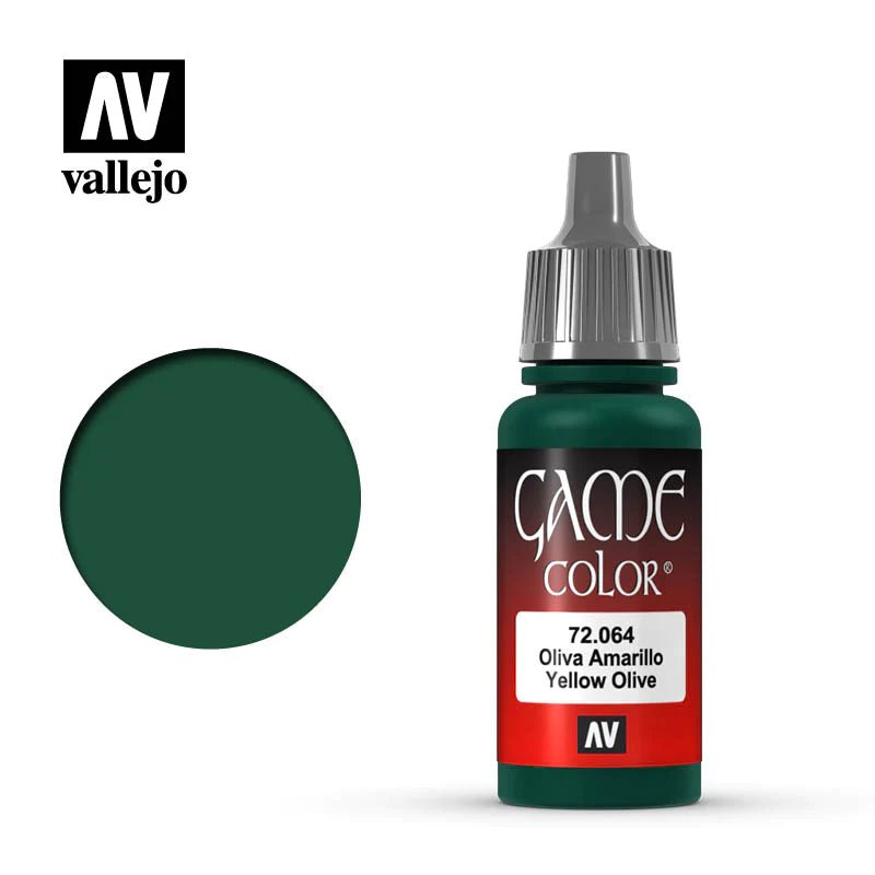 Game Color Yellow Olive 18ml (72064) | Vallejo - Con T de Tlacuache - Vallejo