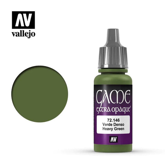 Game Extra Opaque Heavy Green 18ml (72146) | Vallejo - Con T de Tlacuache - Vallejo