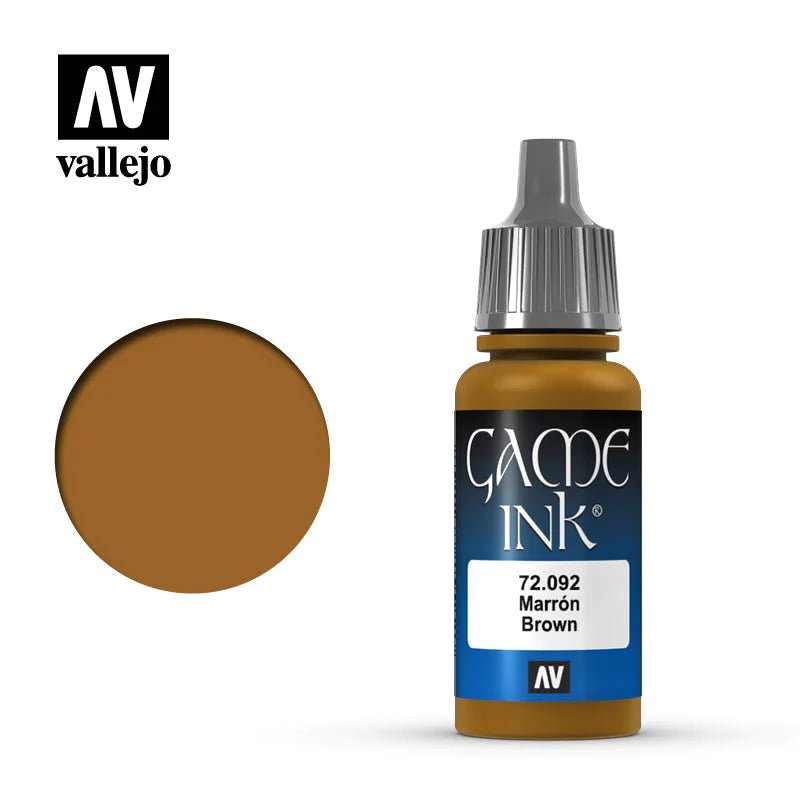 Game Ink Brown 18ml (72092) | Vallejo - Con T de Tlacuache - Vallejo