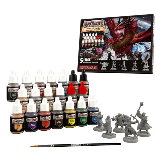 GameMaster Character Starter Paint Set | The Army Painter - Con T de Tlacuache - The Army Painter