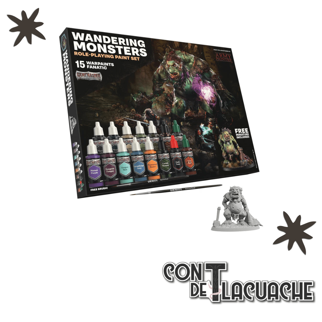 GameMaster Wandering Monsters Paint Set | The Army Painter - Con T de Tlacuache - Con T de Tlacuache