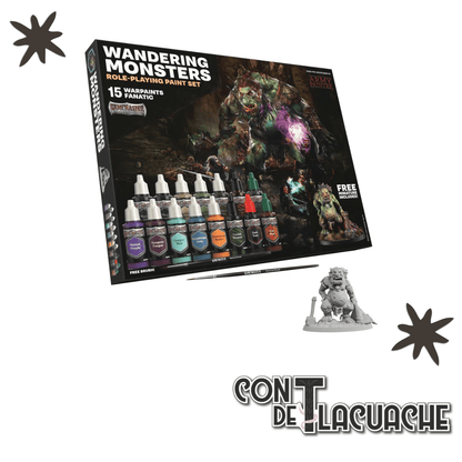 GameMaster Wandering Monsters Paint Set | The Army Painter - Con T de Tlacuache - Con T de Tlacuache