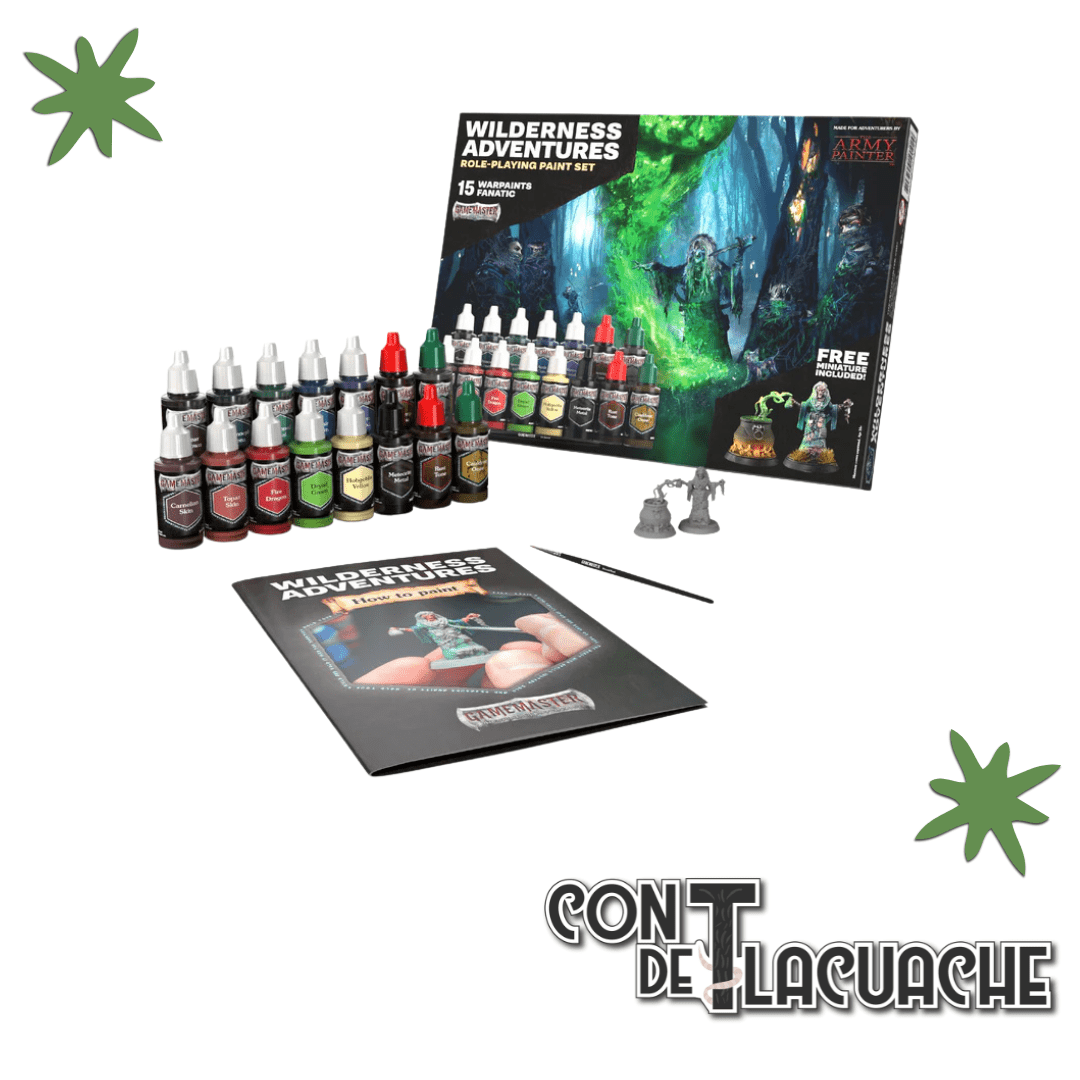 GameMaster Wilderness Adventures Paint Set | The Army Painter - Con T de Tlacuache - Con T de Tlacuache