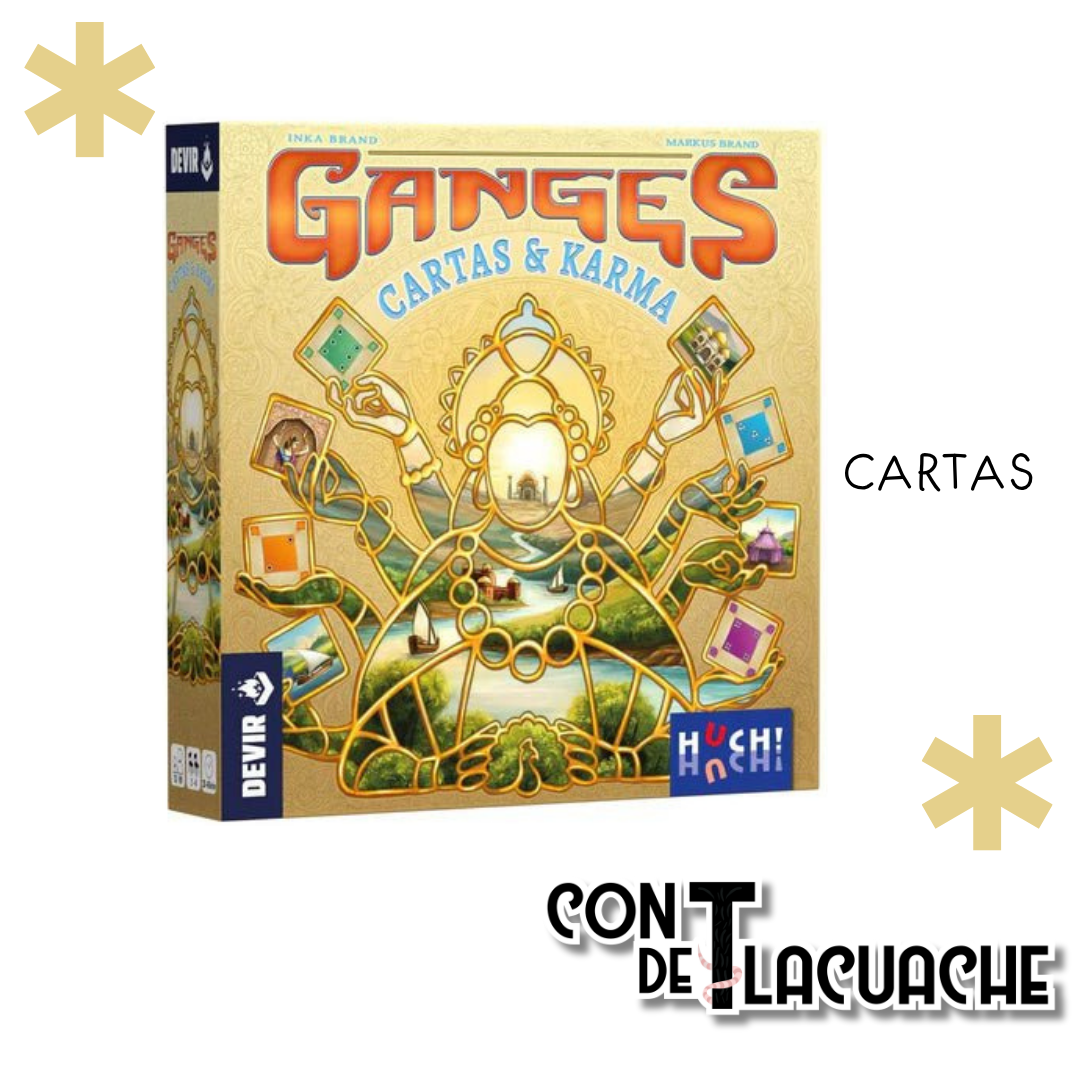 Ganges Cartas y Karma | Devir - Con T de Tlacuache - Con T de Tlacuache
