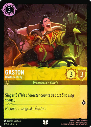 Gaston - Baritone Bully (Cold Foil)