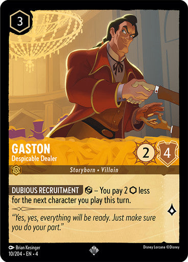 Gaston - Despicable Dealer ( Non-foil ) | Ravesburger