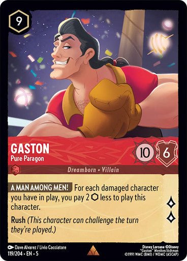 Gaston - Pure Paragon (Non - foil ) - Con T de Tlacuache - Ravensburger