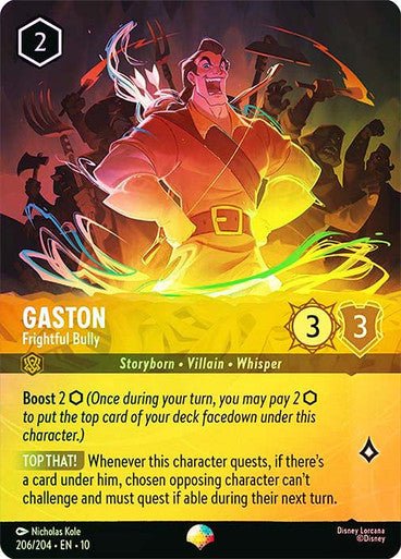 Gaston (Rainbow Foil) - Con T de Tlacuache - Ravensburger