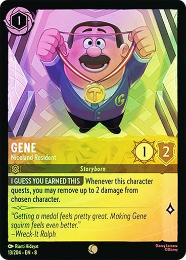 Gene - Niceland Resident (Cold Foil) - Con T de Tlacuache - Ravensburger