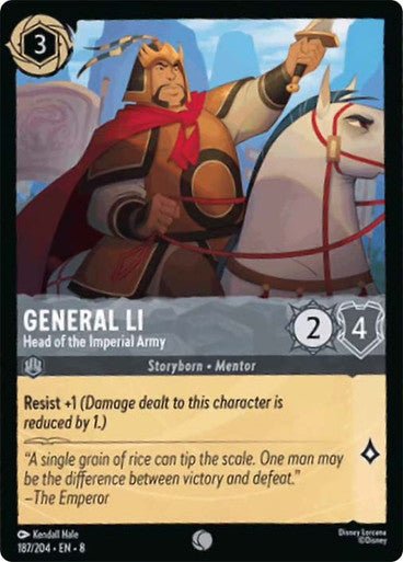 General Li - Head of the Imperial Army (Non - foil) - Con T de Tlacuache - Ravensburger