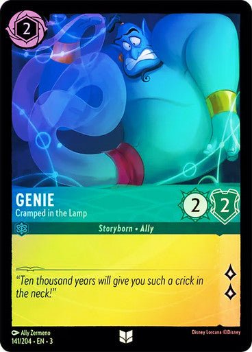 Genie - Cramped in the Lamp (Cold Foil) - Con T de Tlacuache - Ravensburger