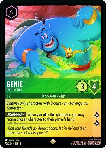 Genie - On the Job ( Cold Foil ) - Con T de Tlacuache - Ravensburger