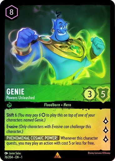 Genie - Powers Unleashed ( Cold Foil ) - Con T de Tlacuache - Ravensburger