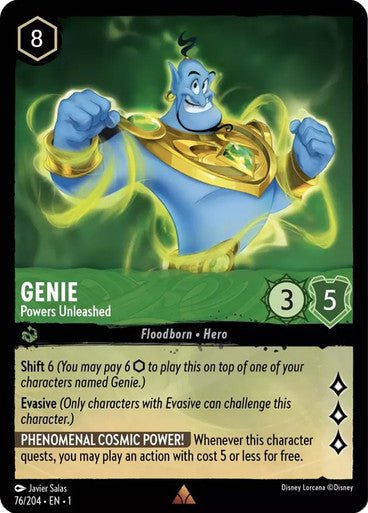 Genie - Powers Unleashed ( Non - foil ) - Con T de Tlacuache - Ravensburger