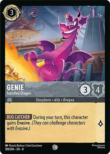 Genie - Satisfied Dragon (Non - foil) - Con T de Tlacuache - Ravensburger