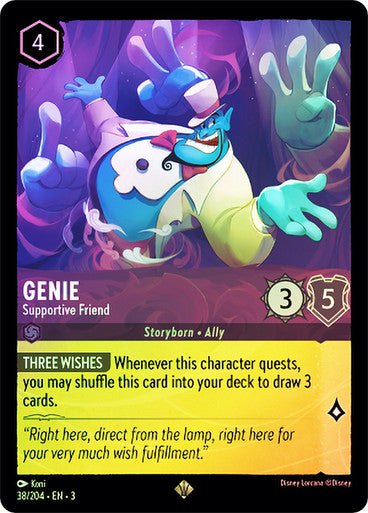 Genie - Supportive Friend (Cold Foil) - Con T de Tlacuache - Ravensburger