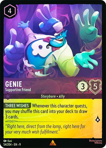 Genie - Supportive Friend (Cold Foil) - Con T de Tlacuache - Ravensburger