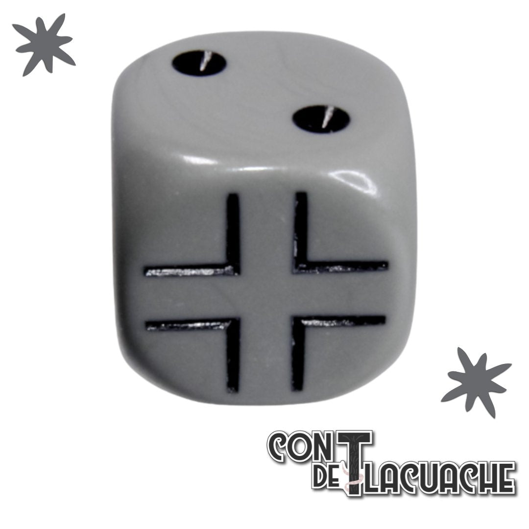 Germany War Dice Opaque Dark Grey/black 16mm d6 Dice Block (12 dice) | Chessex - Con T de Tlacuache - Con T de Tlacuache