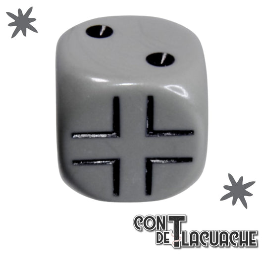 Germany War Dice Opaque Dark Grey/black 16mm d6 Dice Block (12 dice) | Chessex - Con T de Tlacuache - Con T de Tlacuache