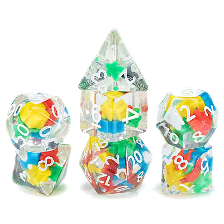 7-SetCube Inclusion Meeple Dice | Gate Keeper Games
