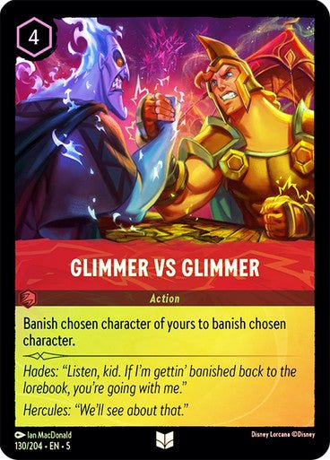 Glimmer Vs Glimmer (Cold Foil ) - Con T de Tlacuache - Ravensburger