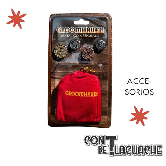 Gloomhaven: Metal Coin Upgrade (60) | Asmodee - Con T de Tlacuache - Asmodee