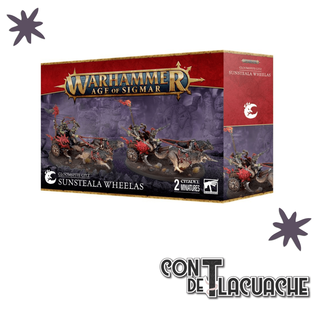 Gloomspite Gitz Sunsteala Wheelas | Games Workshop - Con T de Tlacuache - Games Workshop